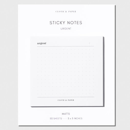 Urgent Sticky Notes