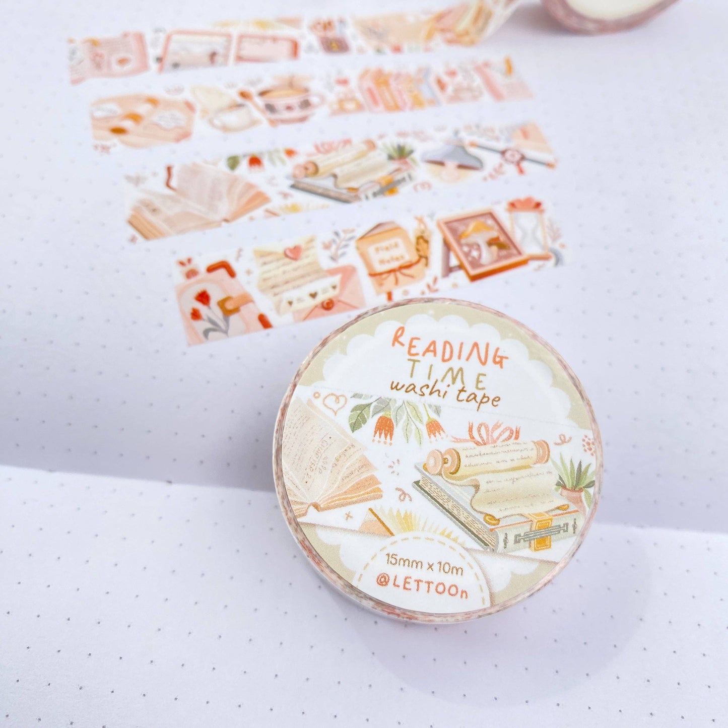 Reading Time - Washi Tape