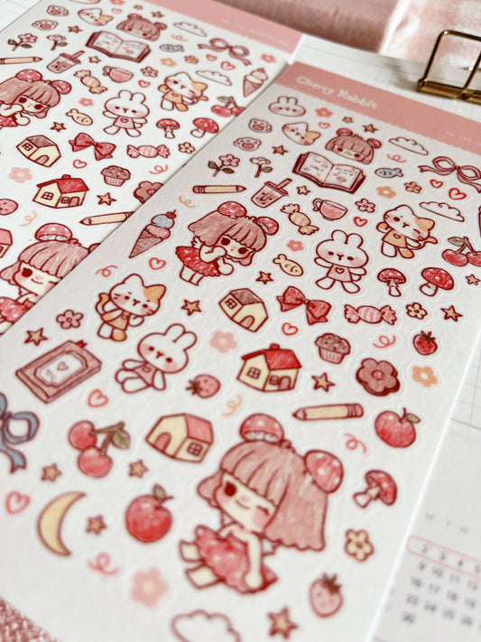 Sketch Doodles Sticker Sheet