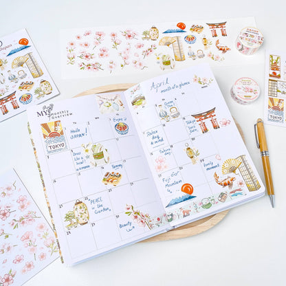 Konnichiwa Japan - Washi Tape