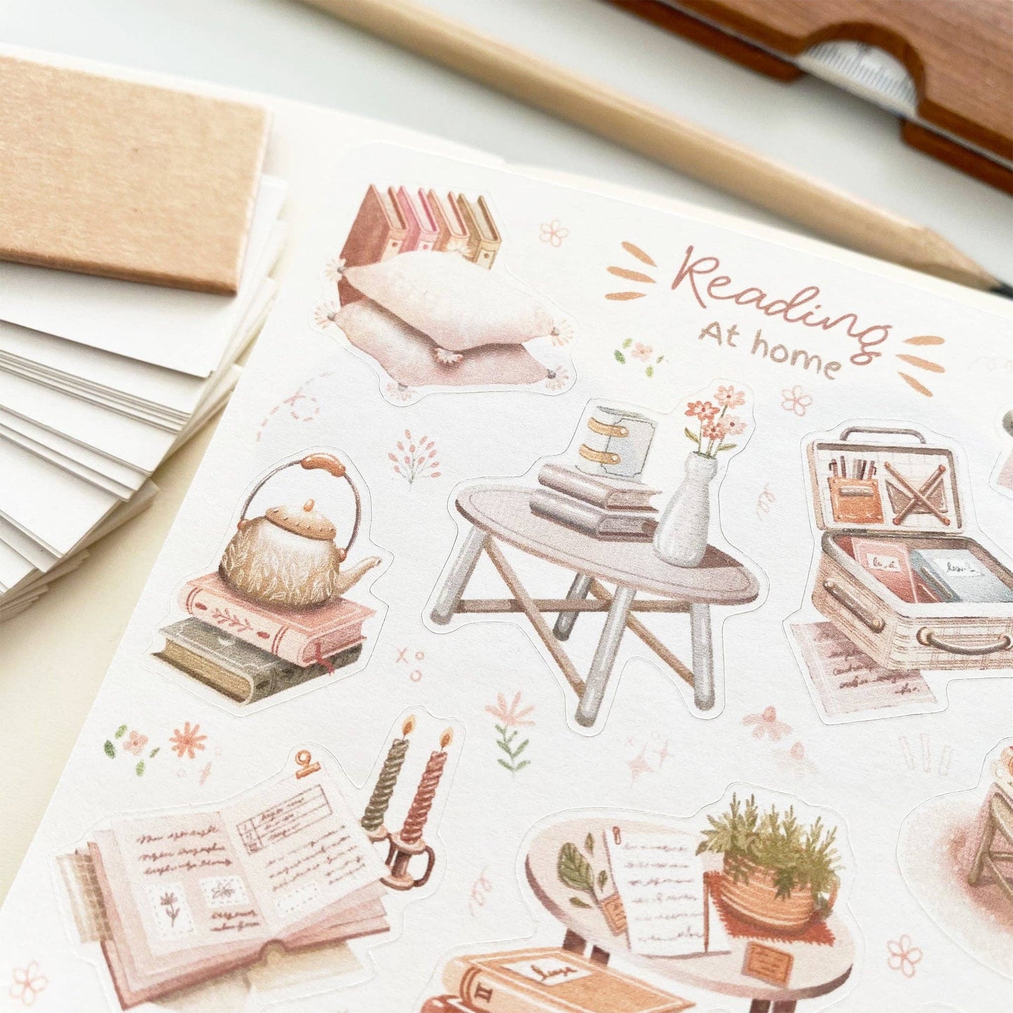 Reading At Home - Sticker Sheet