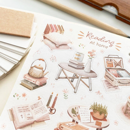 Reading At Home - Sticker Sheet