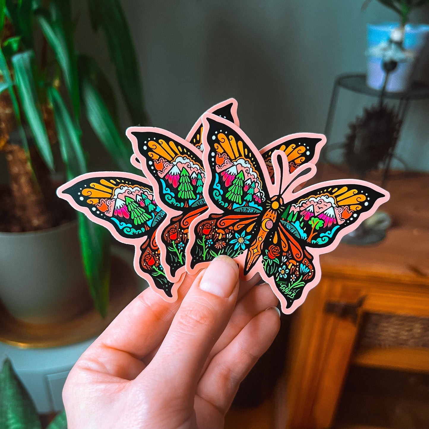 Butterfly - Large Waterproof Sticker