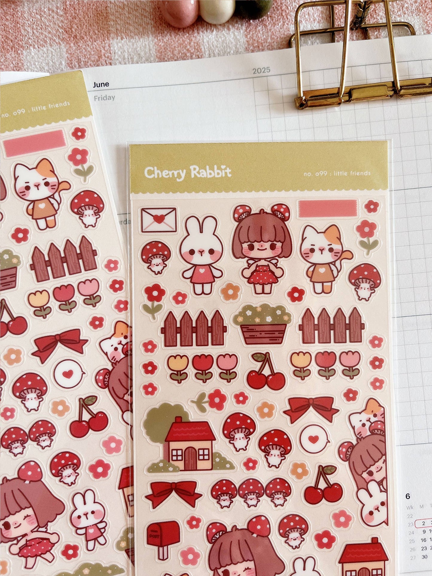Little Friends Sticker Sheet