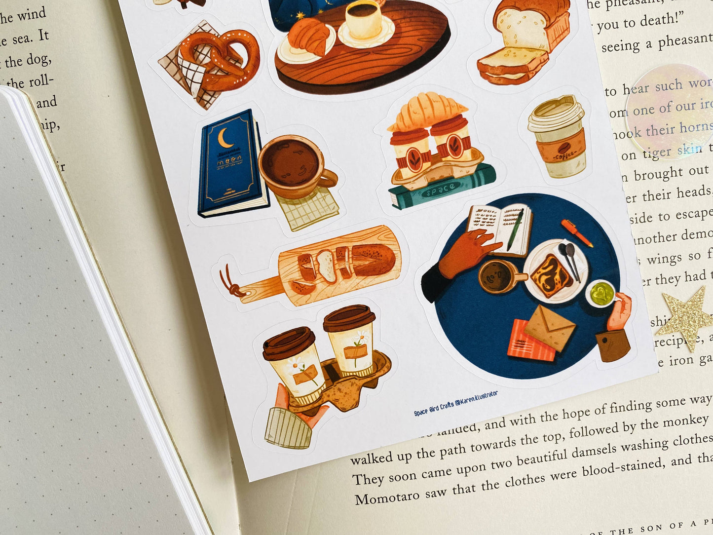 Coffee Time - Sticker Sheet