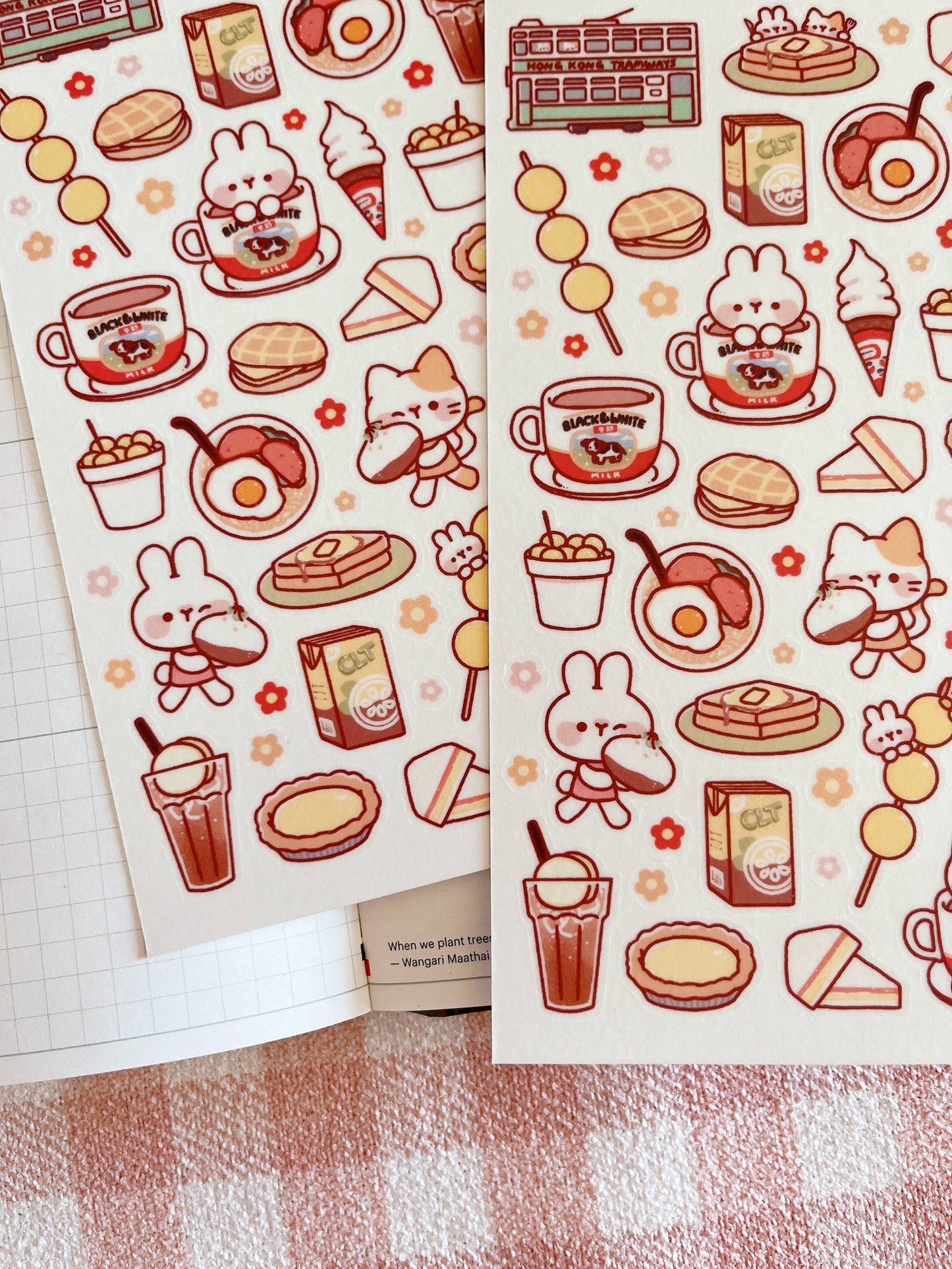 Hong Kong Trip Sticker Sheet