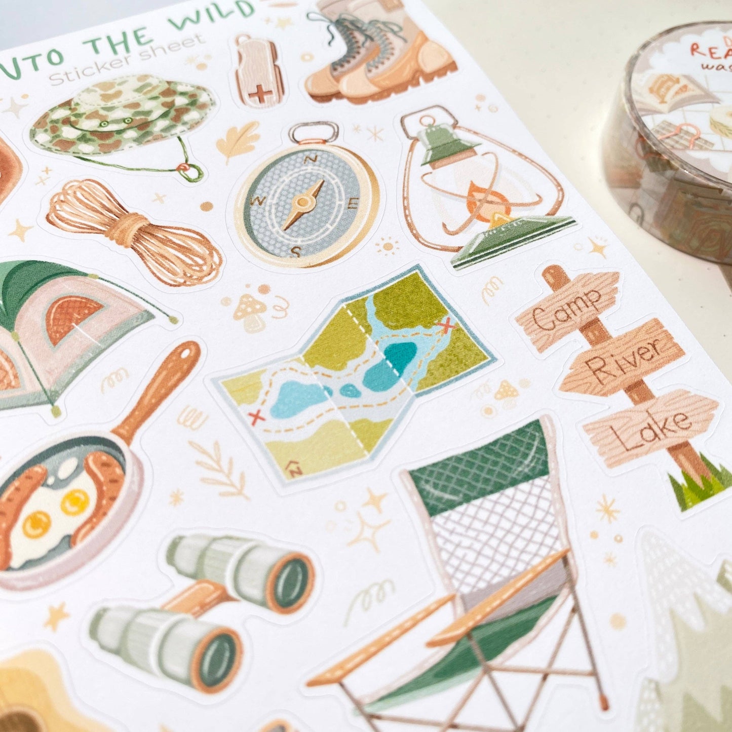 Into The Wild - Sticker Sheet