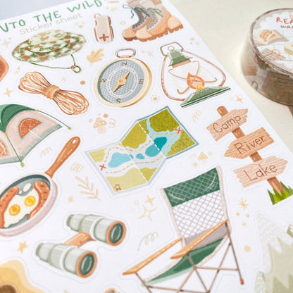 Into The Wild - Sticker Sheet