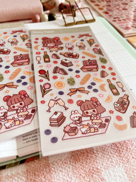 Lovely Picnic Sticker Sheet