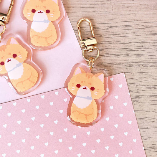 Ginger Cat Keychain