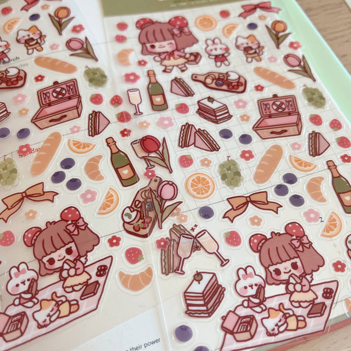 Lovely Picnic Sticker Sheet