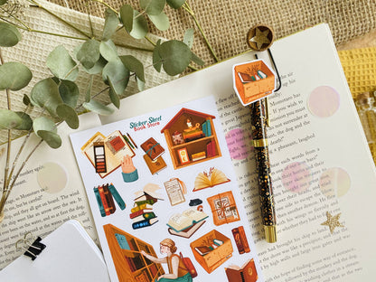 Book Store - Sticker Sheet