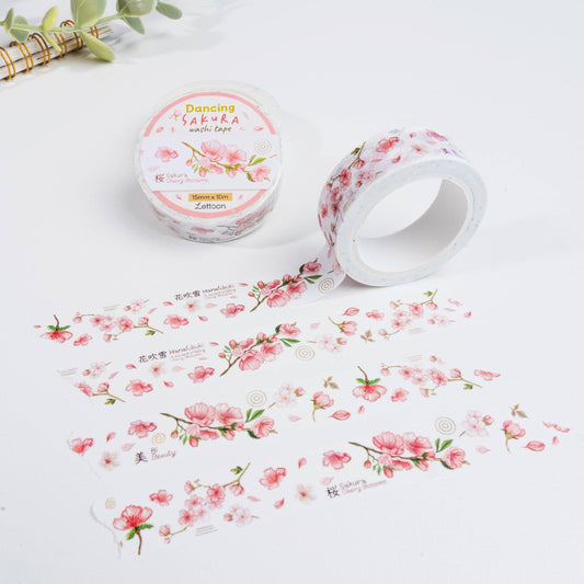Dancing Sakura - Washi Tape