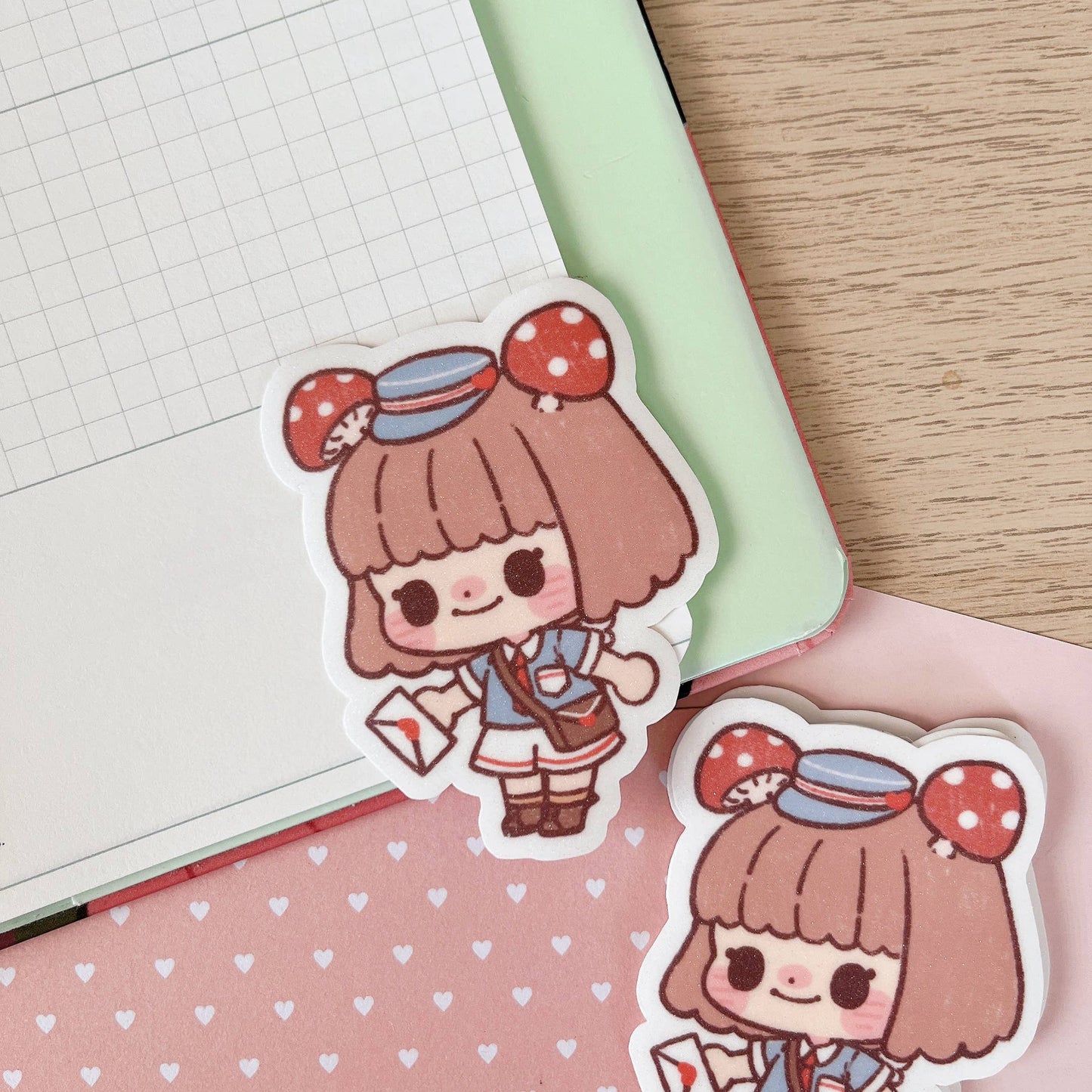 Cherry's Postal Service Sticker - Mushroom Girl