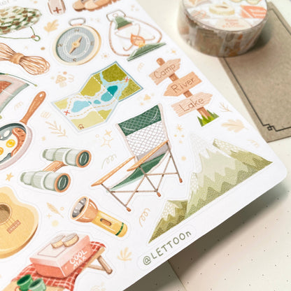Into The Wild - Sticker Sheet