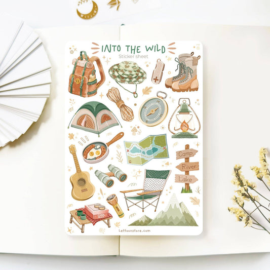 Into The Wild - Sticker Sheet