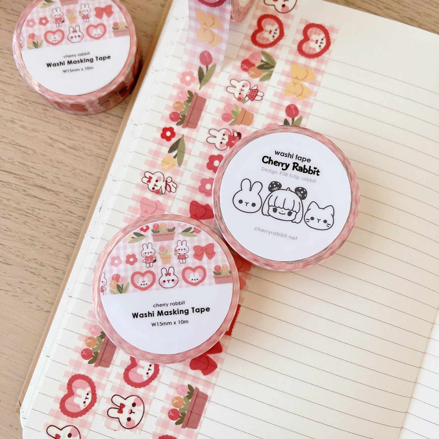 Tulip Rabbit Washi Tape