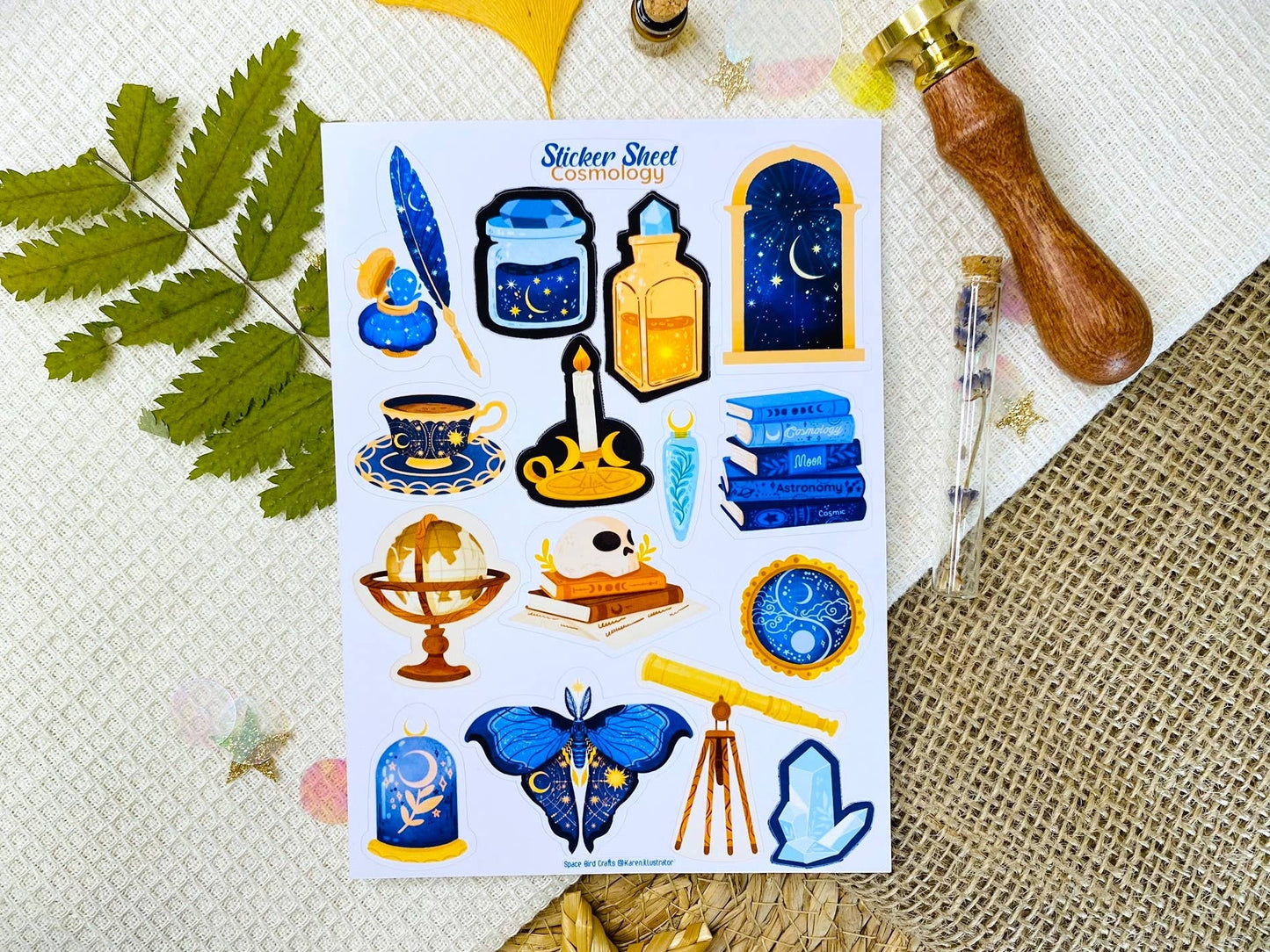 Cosmology - Sticker Sheet