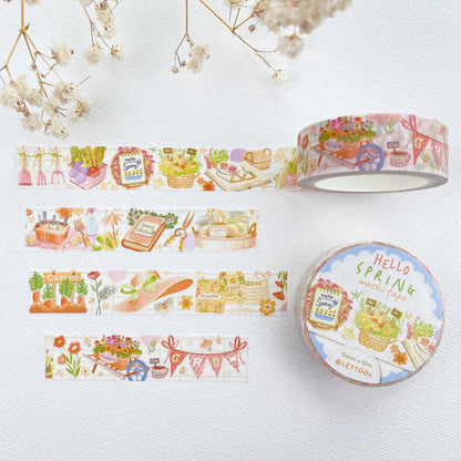 Hello Spring - Washi Tape