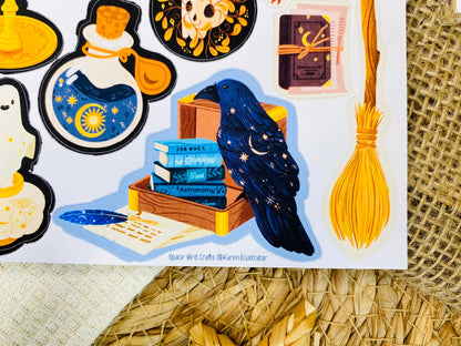Witch - Sticker Sheet