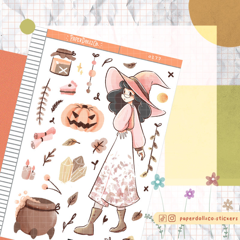 Enchanted | Sorceress | C177 Sticker Sheet