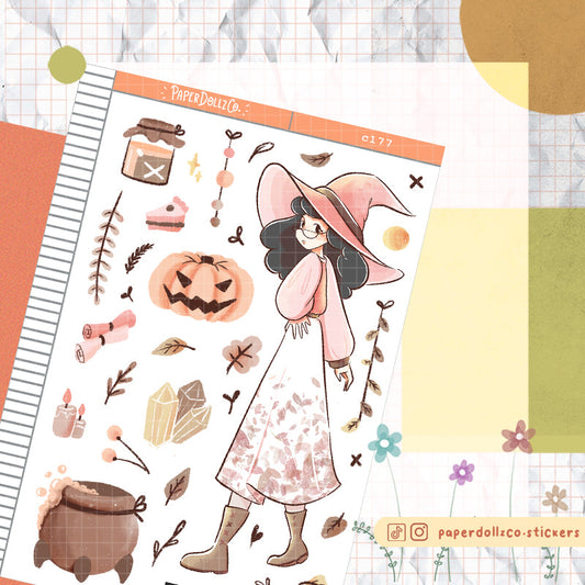 Enchanted | Sorceress | C177 Sticker Sheet