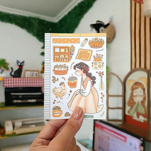Farmlife | The Pretty Petal | C297 Sticker Sheet