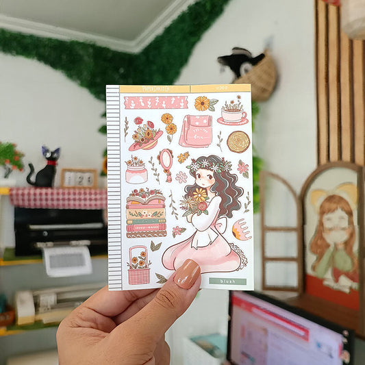Blush | The Pretty Petal | C300 Sticker Sheet