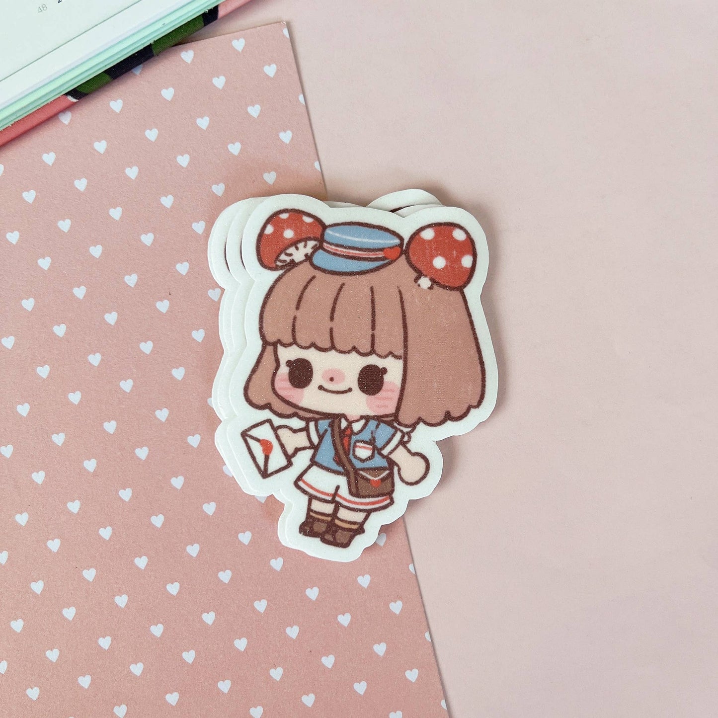Cherry's Postal Service Sticker - Mushroom Girl