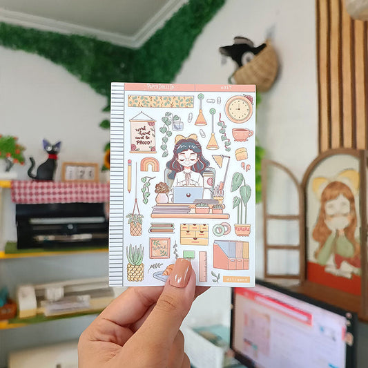 Diligent | Working Women | C317 Sticker Sheet