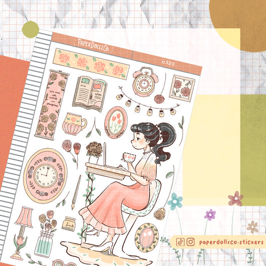 Productive | Working Women | C320 Sticker Sheet