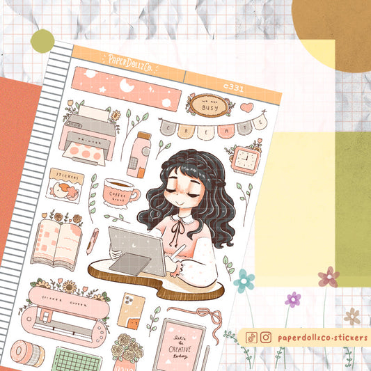 Sticker Shop | True Passion | C331 Sticker Sheet