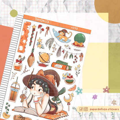 Enchanter | Enchanted | C332 Sticker Sheet