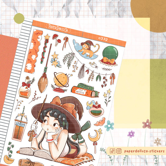 Enchanter | Enchanted | C332 Sticker Sheet