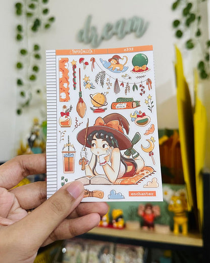 Enchanter | Enchanted | C332 Sticker Sheet