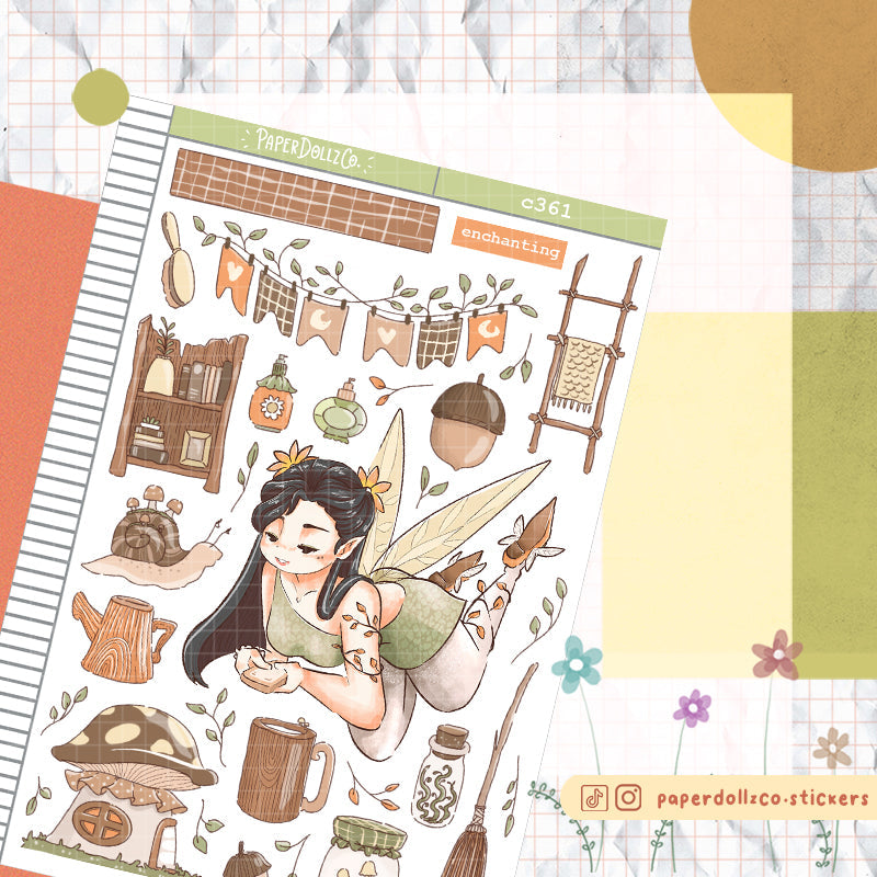 Enchanting | Fairy Tales | C361 Sticker Sheet