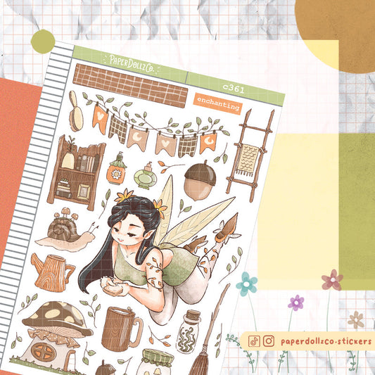 Enchanting | Fairy Tales | C361 Sticker Sheet