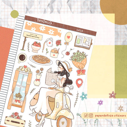 Roadtrip | Wanderlust | C410 Sticker Sheet