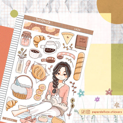 Picnic | Planner Girl | C426 Sticker Sheet