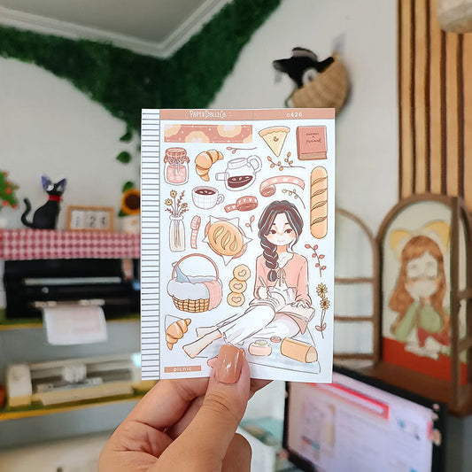 Picnic | Planner Girl | C426 Sticker Sheet