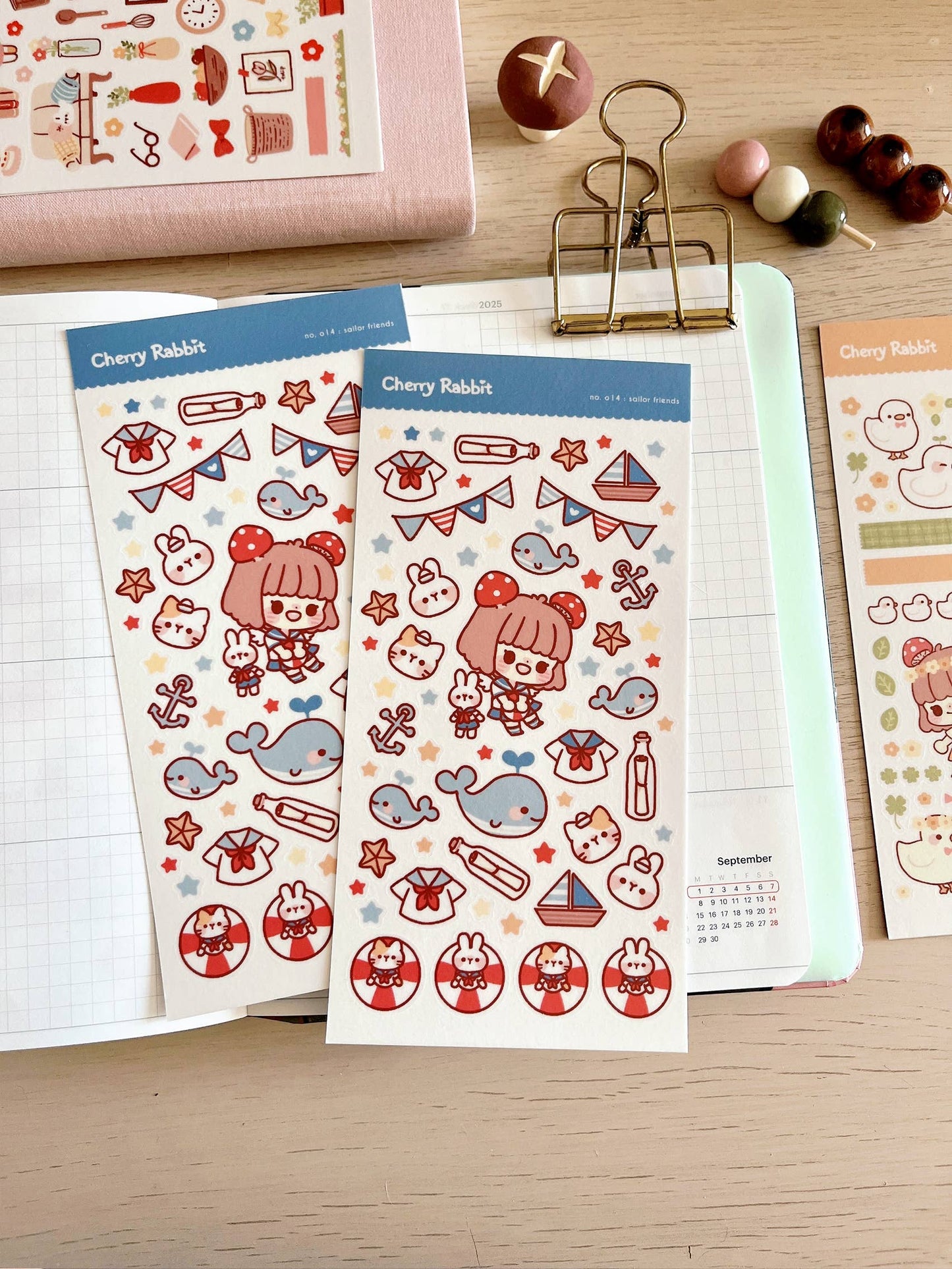 Sailor Friends Sticker Sheet