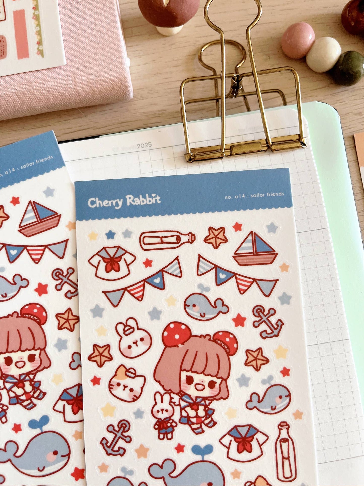 Sailor Friends Sticker Sheet