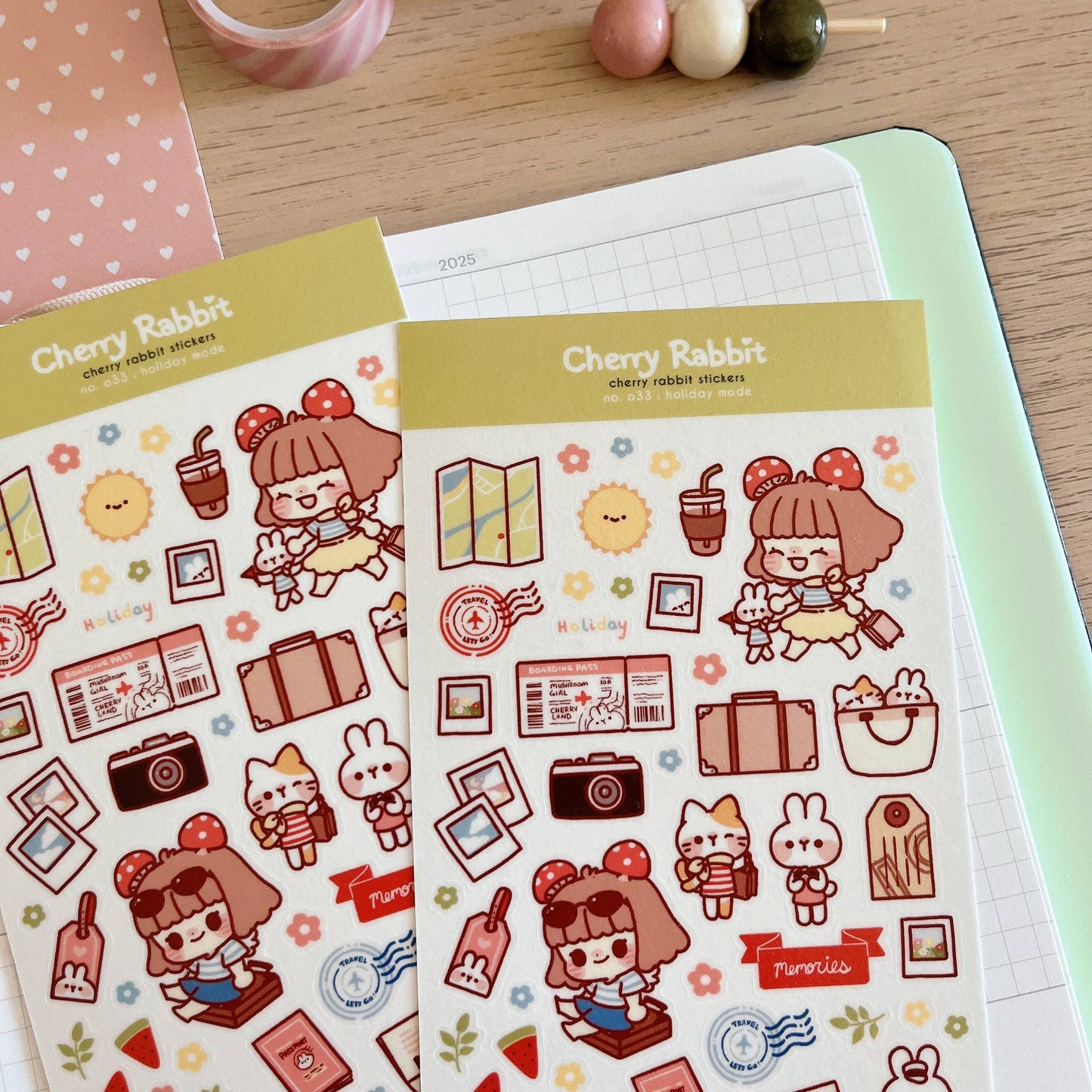 Holiday Mode Sticker Sheet
