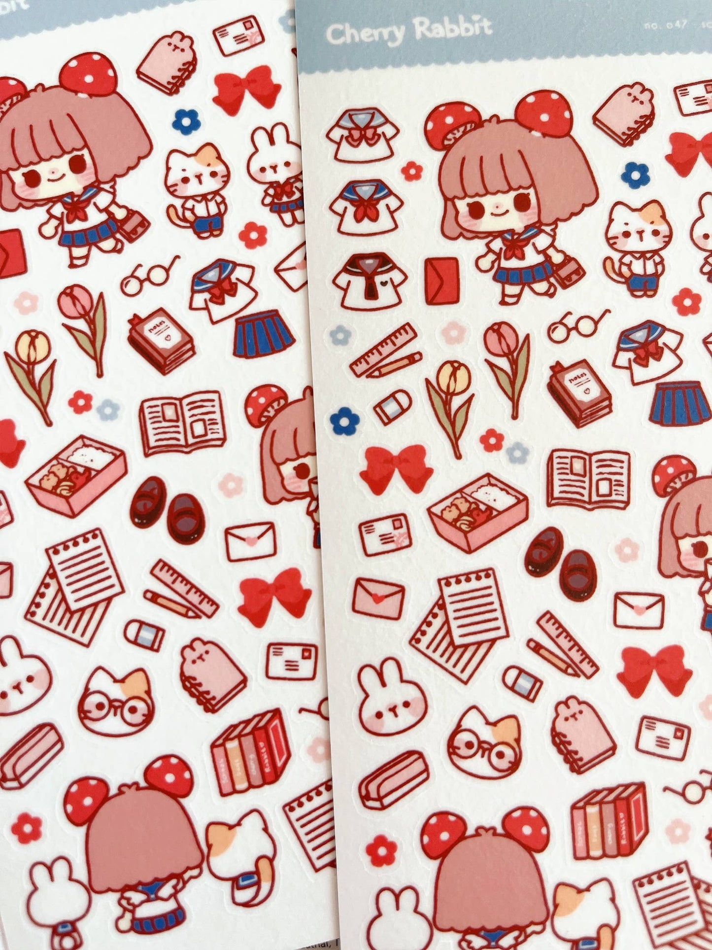 School Days Sticker Sheet