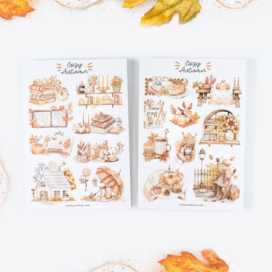 Cozy Autumn Set - Sticker Sheet