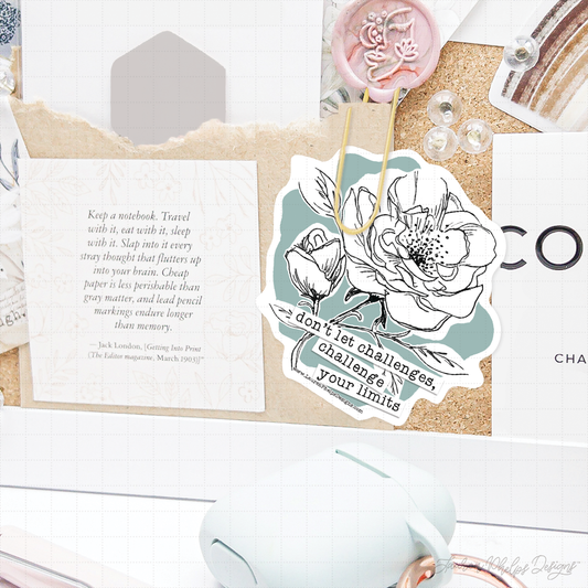 Cottage Rose Collection Luxe Sticker Decals