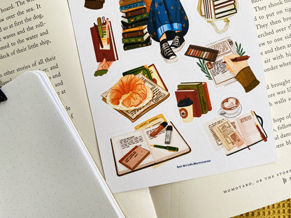 Book Club - Sticker Sheet