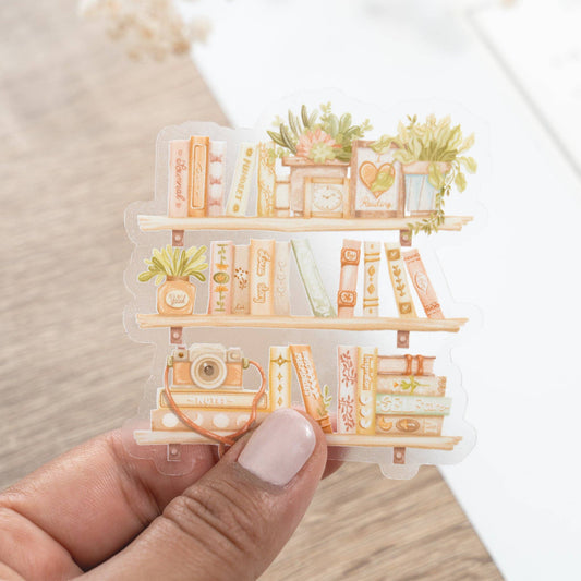 Inspiration Shelf - Clear Vinyl Sticker
