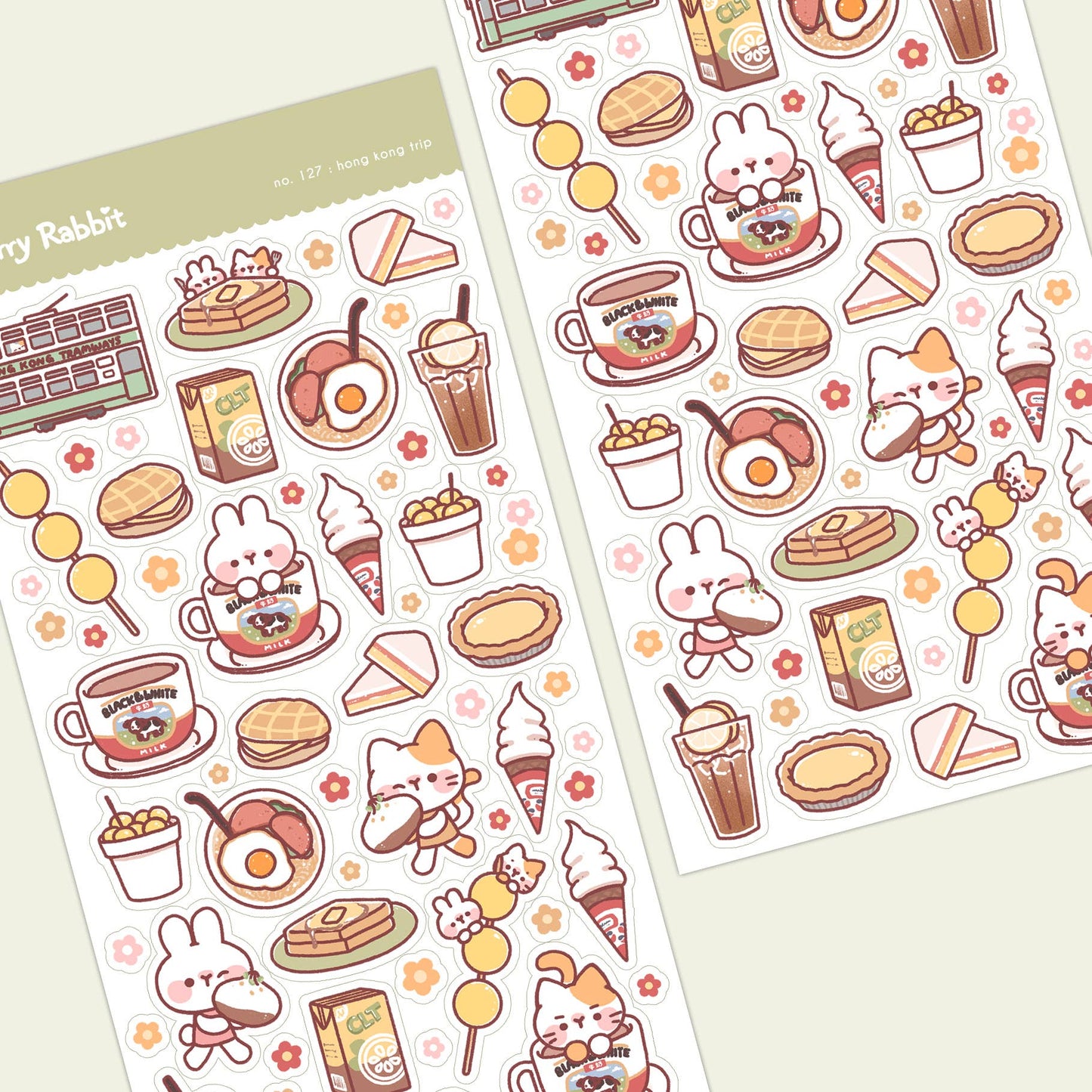 Hong Kong Trip Sticker Sheet