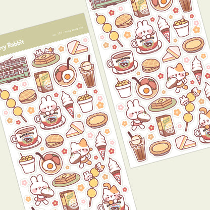 Hong Kong Trip Sticker Sheet